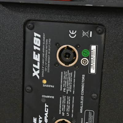 Electro-Voice (EV) XLE181 8" 2-Way Passive Line Array Speaker (PAIR) CG01THM image 13