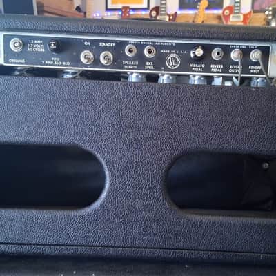 Fender Bandmaster Reverb 2-Channel 40-Watt Guitar Amp Head - Silverface image 7