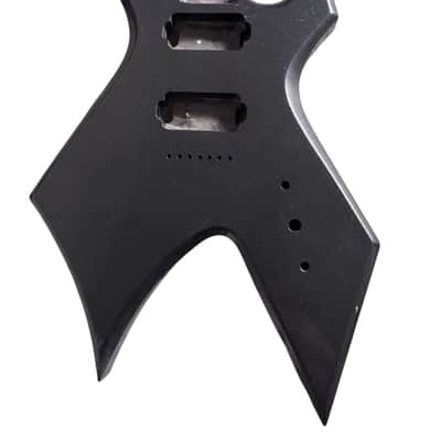 Silver Color Guitar Warlock Style Body image 1