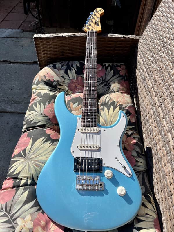 Yamaha Pacifica 912 1990's - Blue | Reverb