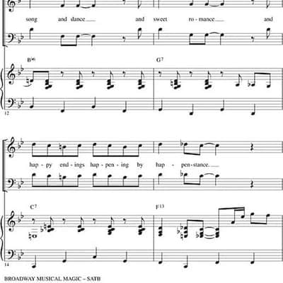 Broadway Musical Magic - Choral Medley image 2