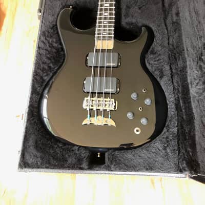 2019 Alembic Custom Signature Spoiler 4 String Bass Guitar Gloss Black Brand New image 7