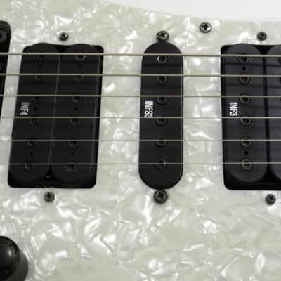 Details about  Ibanez Rg 350 White Body Sharktooth Neck RG350 Edge Zero Bridge Guitar image 5