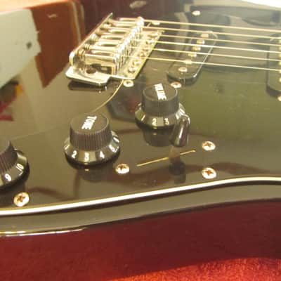 Washburn GWL Strat style electric guitar 2000's? - Gloss Black image 13