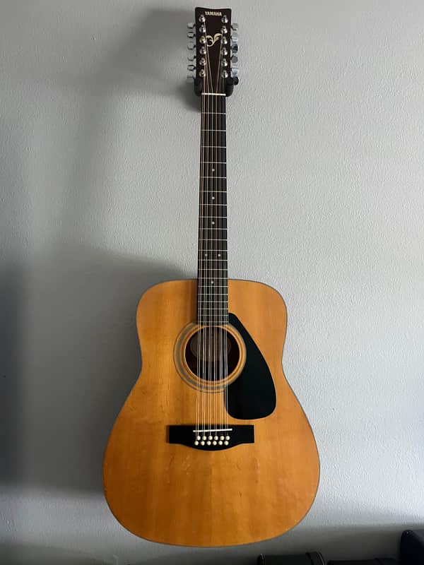 Yamaha FG-410-12A 12-String Acoustic Guitar 1990s - Natural image 1