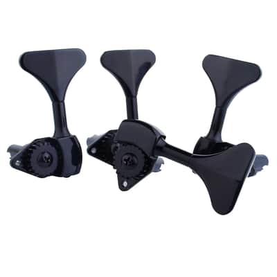 Unbranded Hipshot Style Ultralite Bass Tuner 3/8 2x2 Set 2L2R 2026 - Black image 3