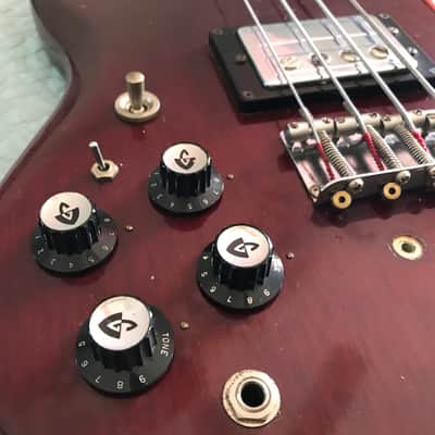 1972 Guild JS II Bass guitar Left Handed image 4