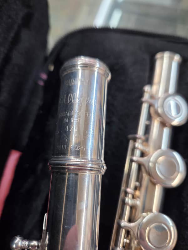 Yamaha Allegro Intermediate B-foot YFL-471 2000s - Silver 925 image 1