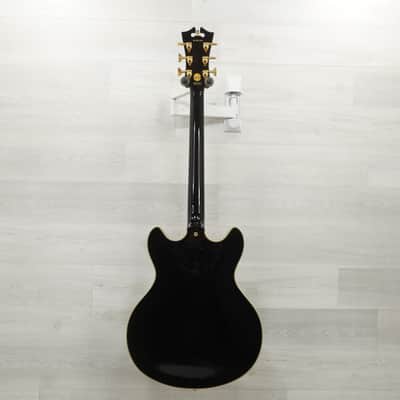 D'angelico Excel Dc Semi-hollowbody Electric Guitar - Black image 5
