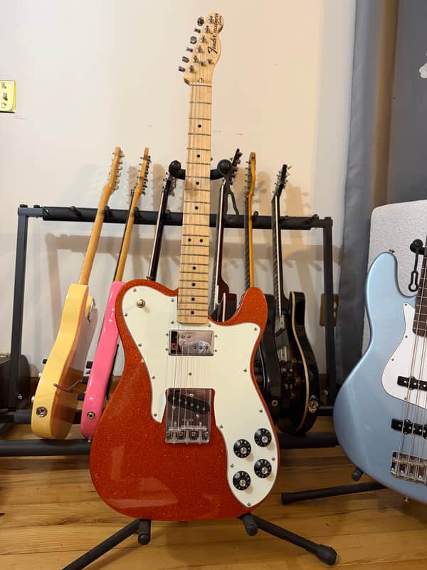 Fender Limited Edition '72 Telecaster Custom (Pre-Vintera) with Maple Fretboard 2018 - Orange Sparkle