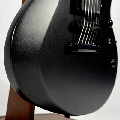ESP E-II Viper Baritone Electric Guitar W/ OHSC 2017 - Charcoal Metallic Satin image 5