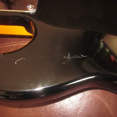 Jay Turser Solid "P" Style Maple Neck 4-String Black Electric Bass JTB-400C-BK-4 w/ Cosmetic Scratches on the Back* image 8