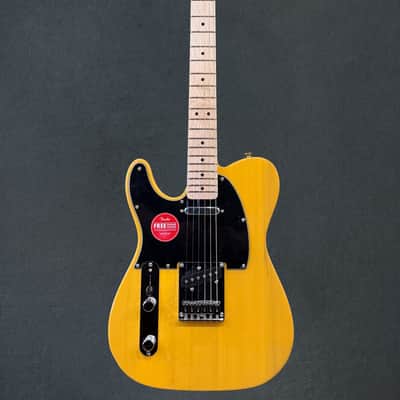Squier Affinity Series Telecaster Left Hand - Butterscotch Blonde w/Maple image 3
