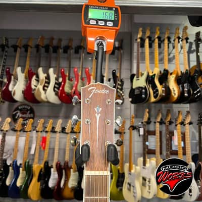Fender   Paramount Pm 1 Am Ne Lh Nat Dreadnought Left Handed image 3
