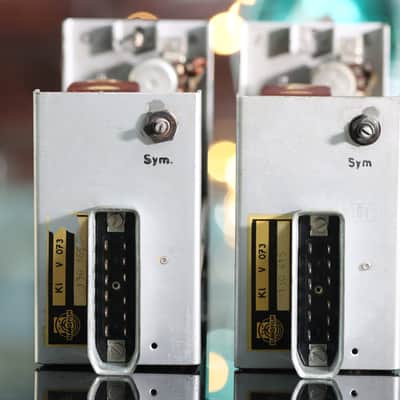 Klangfilm V073 Tube Preamp Magnetic Sound Reproduction Amplifier Pair image 2