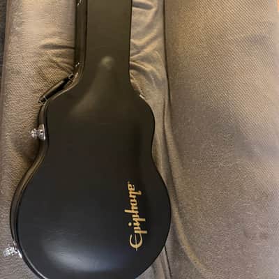 Epiphone ES-335 "Inspired by Gibson" - Olive Drab with hardshell case image 10