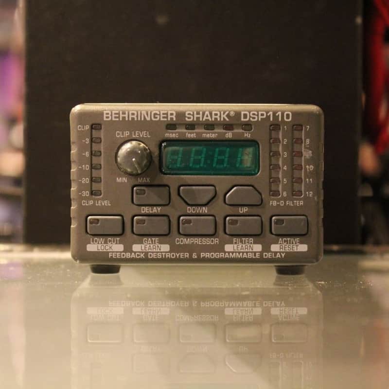 Behringer Shark DSP110 Feedback Destroyer and Programmable | Reverb