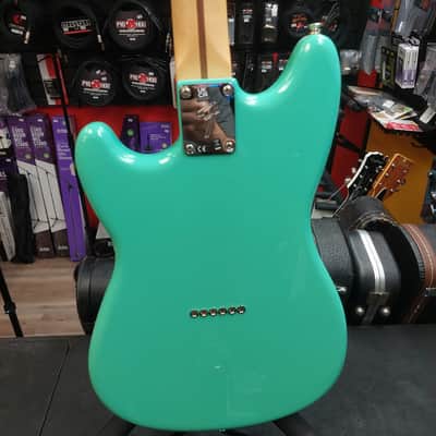 2021 Fender Player Duo Sonic, Pau Ferro Fingerboard, Sea Foam Green w/ Locking Tuners (USED) "Made In Mexico" image 12