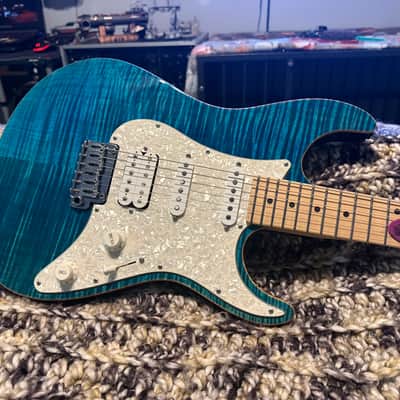 Suhr Standard Plus with Maple Fretboard 2013 - 2017 - Bahama Blue image 23