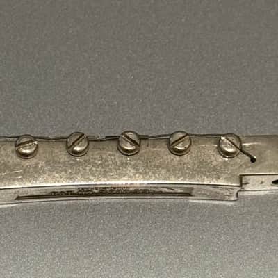 Gibson ABR-1 Tune-O-Matic Bridge 1980's, Nickel, Les Paul, SG, 335 image 3