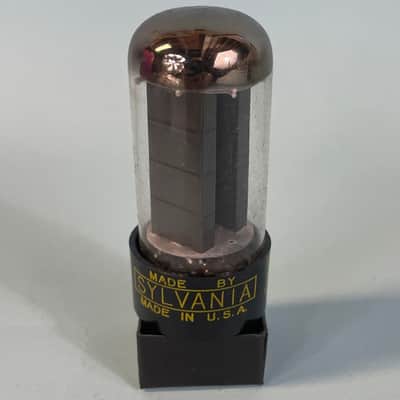 1950s Sylvania 5Y3GT (x2) Matched Pair Vintage Made In USA Rectifier Tube! T133 image 2
