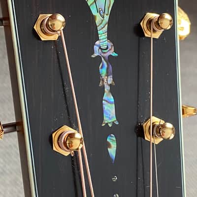 Preston Thompson D-42 Brazilian/Adirondack, Vintage Martin Sunburst, Engraved Tuners, 2020, WOW! image 23