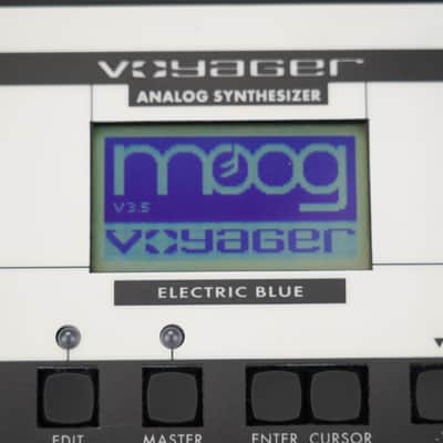 Moog Minimoog Voyager Electric Blue Edition Analog Synthesizer #59445 image 17