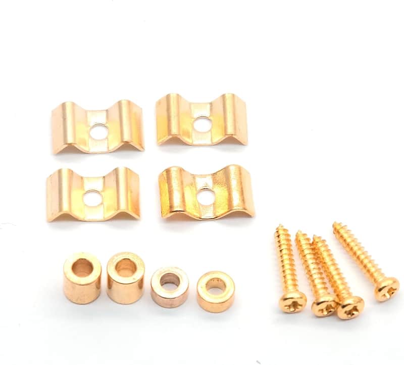4PCS Metal Vintage Style Guitar String Trees Guides Retainers image 1