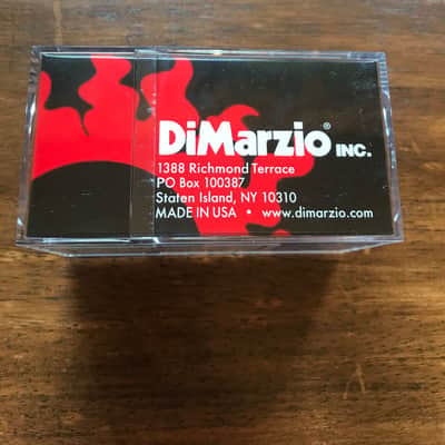 DiMarzio F-spaced Super Distortion Bridge Humbucker Black W/Chrome Poles DP 100 image 3