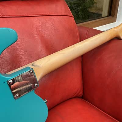 Crema Customs extralight in relic Taos Turquoise nitro satin image 10