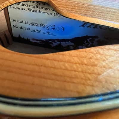 Rare Vintage Tacoma M3 Mandolin F-Style - 1997 Pre-Fender USA w/ Gig Bag image 7