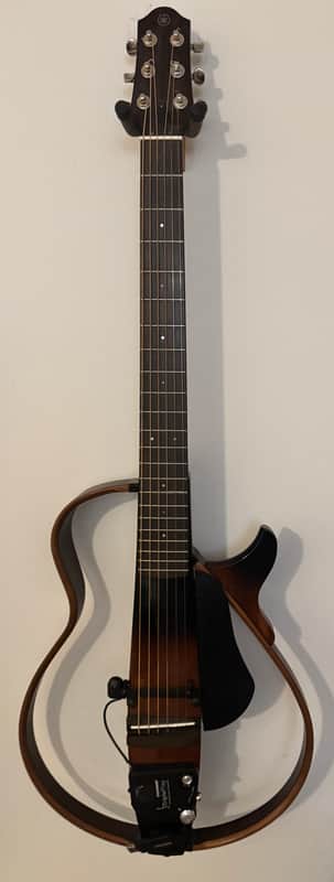 Yamaha SLG200S Silent Guitar 2010s - Tobacco SunburstFitted with Fishman Triple Play image 1