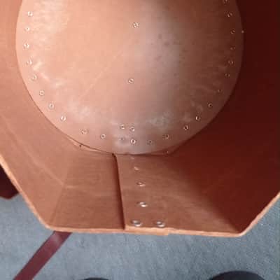 Vintage Sonor Z 6010 Original Vulkanfiber Drum Case for 10"x10" Tom - Made in Germany image 16