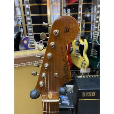 Fender Limited Edition 1954 Roasted Stratocaster® Journeyman Relic Cimarron Red image 4