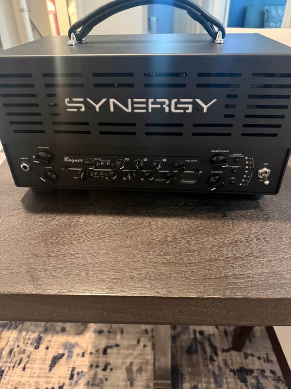 Synergy SYN-20IR 3-Channel 20-Watt Modular Guitar Amp Head 2025 - Present - Black image 1