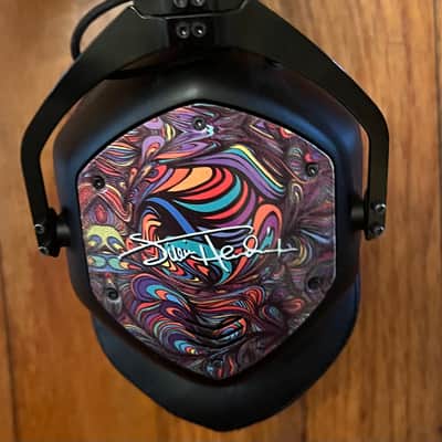 V-Moda XFBT2-PLH Crossfade 2 "Peace, Love & Happiness" Jimi Hendrix Signature Wireless Headphones 2021 - Black image 2