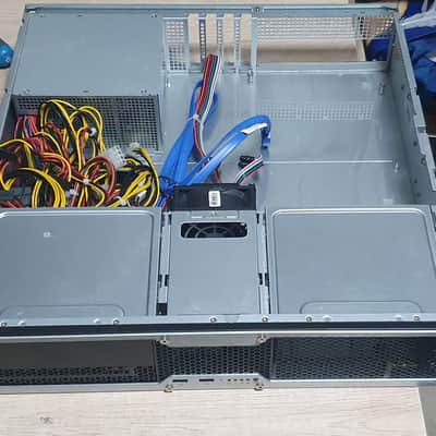 Empty Server rack -2U CHENBRO RM 24200 low profile case + 600W power supply image 5