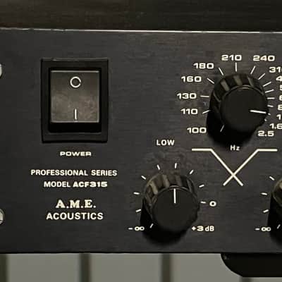 AME ACOUSTICS ACF315 Professional Passif Crossover "RARE" MADE IN FRANCE image 3