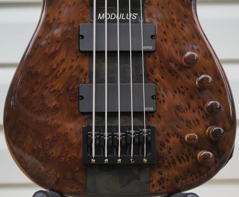 Modulus Graphite Q5 TBX 2022 - Black redwood burl image 1