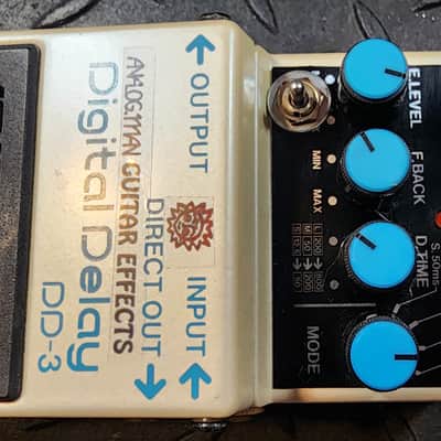 Boss DD-3 Digital Delay with Analogman High Cut Mod 3 Way Toggle Modded image 3