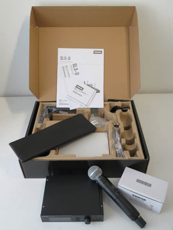 Shure SLXD24UK/SM58-K59 Wireless Microphone - New in Opened Box image 1