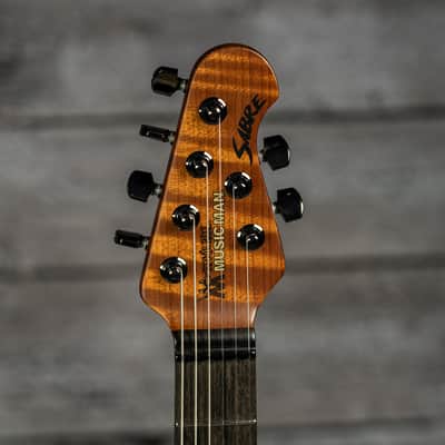 Ernie Ball Music Man Rabea Massaad Sabre HH Artist Series - Vileblood Burst image 7