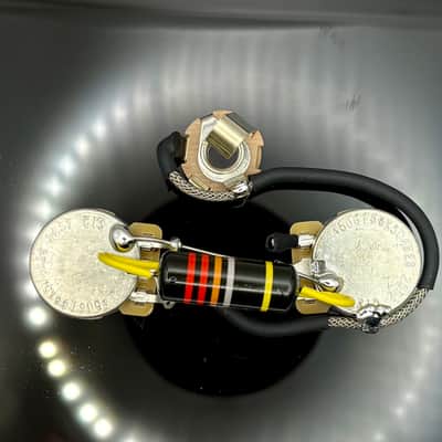 Gibson Les Paul Jr./SG Junior premium wiring harness- 50s style with 0.022uF Bumblebee capacitor image 1