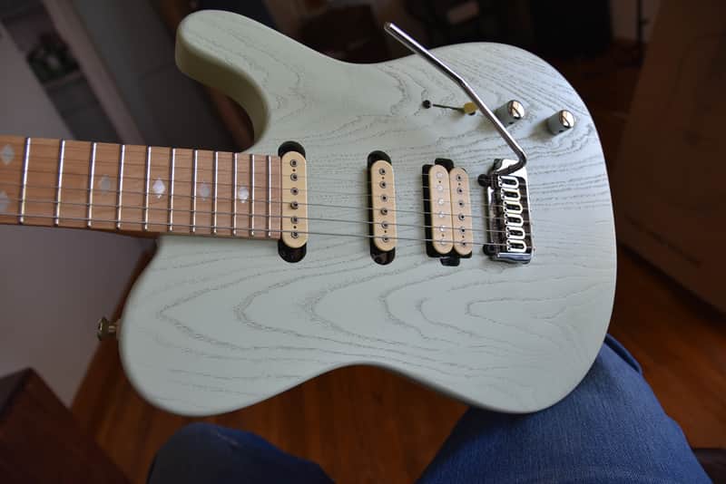 Kiesel Solo 6, Ash body, HSS, Great condition & specs | Reverb