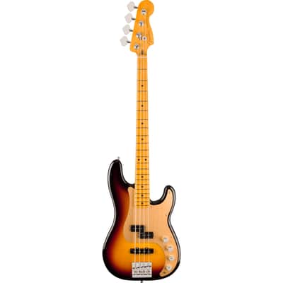 Fender American Ultra II Precision Bass MN Ultraburst - 4-String Electric Bass image 1