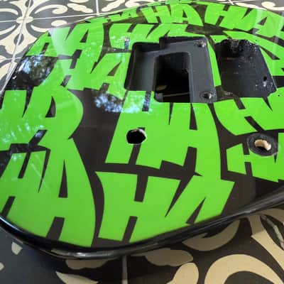 Hamer Californian Body - Black And Green Graphic image 11