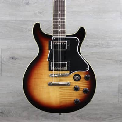 Epiphone Les Paul Special Double Cut Figured 2026 - Present Bourbon Burst With Premium Gig Bag! image 1