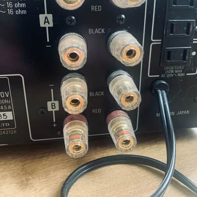 Denon PMA-900V Integrated Amplifier Hi-Fi Rare New Binding Posts Full-Function image 13