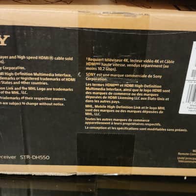 Sony STR-DH550  Receiver in Original Box image 7