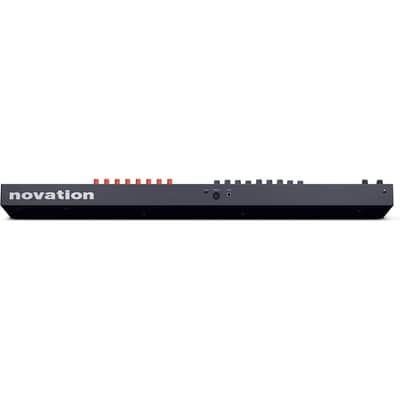 Novation FLkey 2 61 — 61-Key MIDI Controller Keyboard for FL Studio. Make Beats with Semi-Weighted Keys, USB, Pitch & Mod Wheels, 16 Drum Pads, and Arpeggiator — Inc. 6 Months of FL Studio image 4